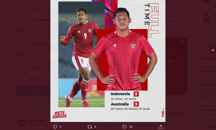 Skor Indonesia U23 Perjuangan Garuda Muda di Piala AFF U-23